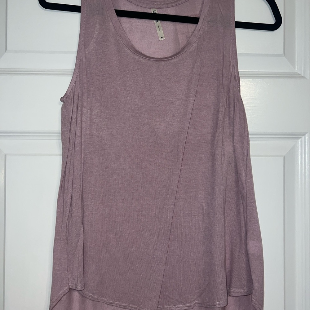 Tresics Purple Casual Tank Top